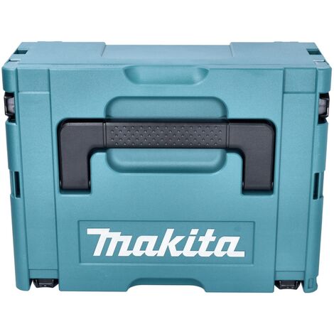Makita DHP 489 RM1J Akku + V Schlagbohrschrauber 1x Makpac Nm 18 Ah + Akku 4,0 73 Ladegerät Brushless 