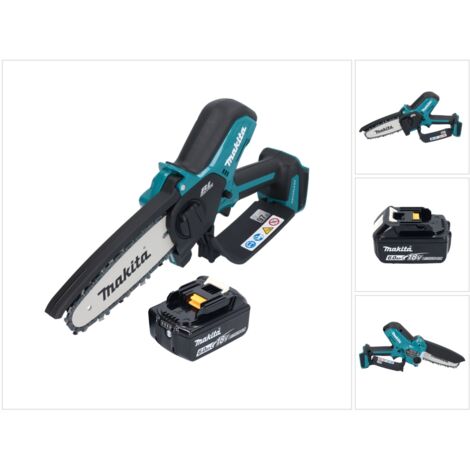 Makita DUC 150 G Akku Kettensäge 18 V 15 cm Brushless + 1x Akku 6,0 Ah - ohne Ladegerät
