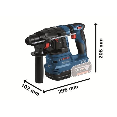 Bosch GBH 18V-22 Professional Akku Bohrhammer 18 V 1,9 J SDS Plus Brushless Solo ( 0611924000 ) - ohne Akku, ohne Ladegerät