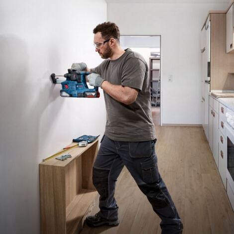 Bosch GBH 18V-22 Professional Akku Bohrhammer 18 V 1,9 J SDS Plus Brushless Solo ( 0611924000 ) - ohne Akku, ohne Ladegerät