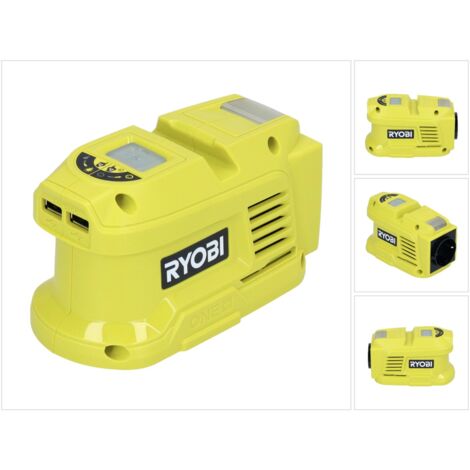 RYOBI RY18BI150A-0 Akku Wechselrichter 18 V Ports 1 kontinuierliche Wattage 150 ( 5133004895 ) Solo - ohne Akku, ohne Ladegerät (1/5)