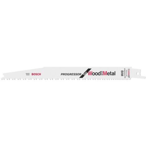 Säbelsägeblatt S 3456 XF, Progressor for Wood and Metal, 25er-Pack