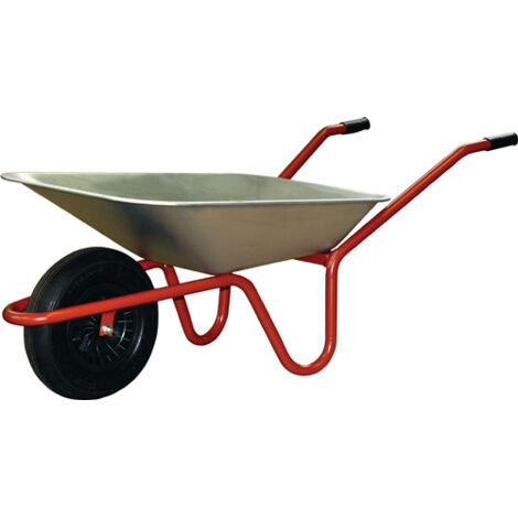 Schubkarre Garten 85 85 l Luftrad Polypropylen-Felge mit Rollenlager