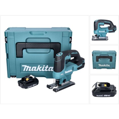 Makita DJV 184 A1J Akku Pendelhub Stichsäge 18 V Brushless + 1x Akku 2,0 Ah + Makpac - ohne Ladegerät (1/5)