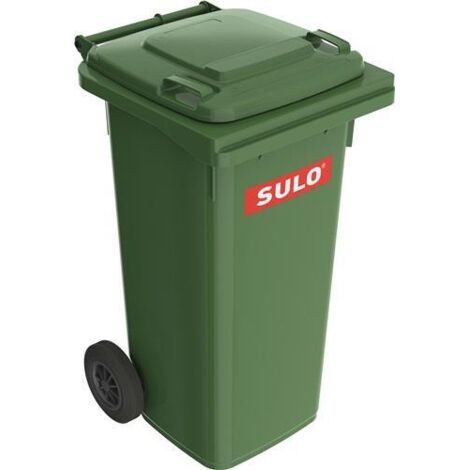 SULO Müllgroßbehälter  120 l HDPE grün 5 Stück ( 9000466116 )