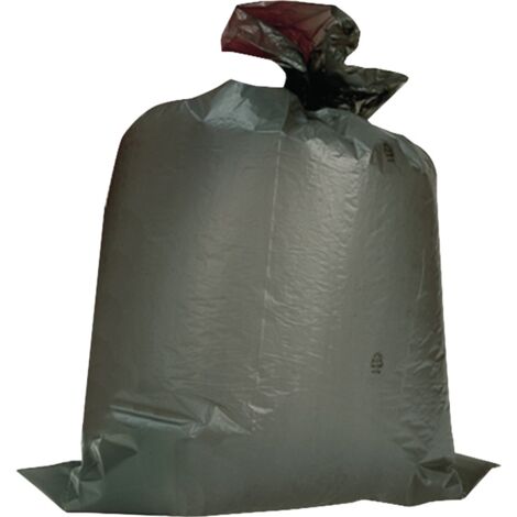 DEISS Kunststoffsack  120 l LD-PE grau 100 µm ( 9000466525 ) (1/2)