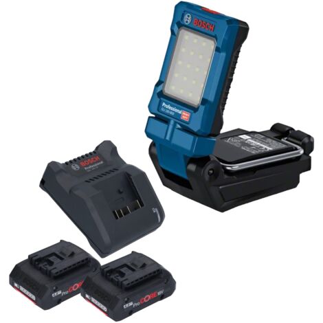 Bosch GLI 18V-800 Professional Akku Leuchte 18 V 800 lm + 2x ProCORE Akku 4,0 Ah + Ladegerät (1/3)