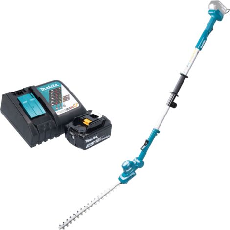 Makita DUN 461 WRF Akku Heckenschneider 18 V 46 cm + 1x Akku 3,0 Ah + Ladegerät