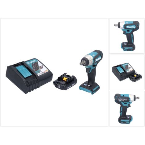 Makita Akku-Schlagschrauber DTW 1001 RG Akku Schlagschrauber 18V 3/4" 1050Nm Brushless + 2x Akku