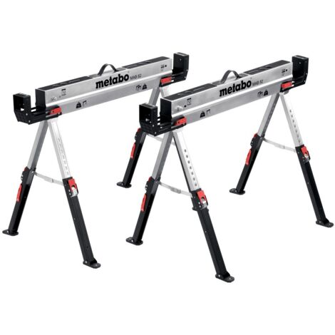 Metabo Arbeitsbock SET MAB 82 2 verstellbare Arbeitsböcke Tragegriff 626990000