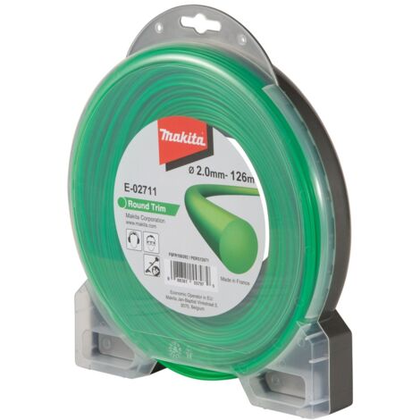 Makita Round Trim Mähfaden rund 2,0 mm 126 m ( E-02711 ) für Akku Freischneider UR 002 G (1/5)