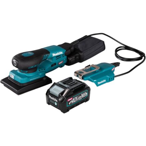 Makita BO 005 CGM1 Akku Schwingschleifer 40 V max. 80 x 130 mm 3,0 mm Hub Brushless + 1x Akku 4,0 Ah - ohne Ladegerät (1/5)