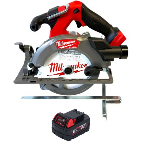 Milwaukee M18 FCS552-501 Akku Handkreissäge 18 V 165 mm Brushless + 1x Akku 5,0 Ah - ohne Ladegerät (1/5)