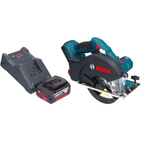 Bosch GKM 18V-50 Professional Akku Metall Handkreissäge 18 V 136 mm Brushless + 1x Akku 4,0 Ah + Ladegerät (1/5)