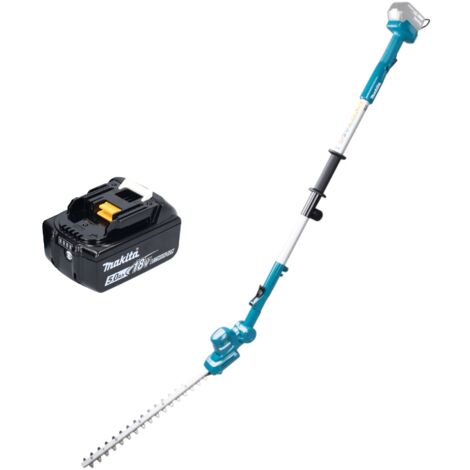 Makita DUN 461 WT Akku Heckenschneider 18 V 46 cm + 1x Akku 5,0 Ah - ohne Ladegerät