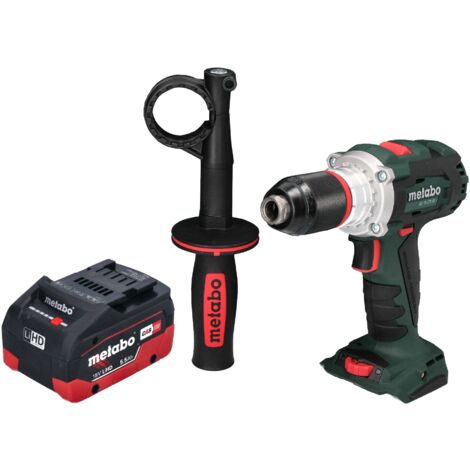 Metabo BS 18 LTX BL I Akku Bohrschrauber 18 V 130 Nm Brushless + 1x LiHD Akku 5,5 Ah - ohne Ladegerät (1/5)