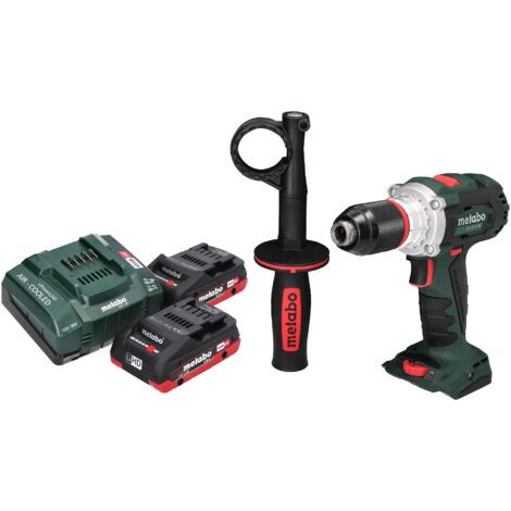 Metabo BS 18 LTX BL I Akku Bohrschrauber 18 V 130 Nm Brushless + 2x LiHD Akku 4,0 Ah + Ladegerät (1/5)