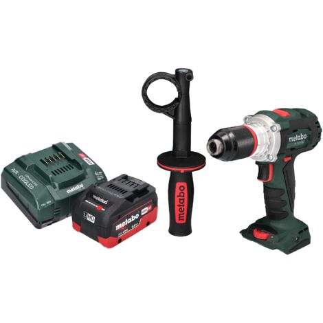 Metabo BS 18 LTX BL I Akku Bohrschrauber 18 V 130 Nm Brushless + 1x LiHD Akku 8,0 Ah + Ladegerät (1/5)
