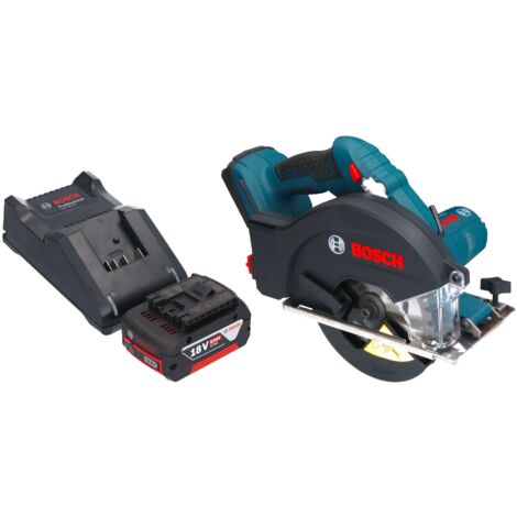 Bosch GKM 18V-50 Professional Akku Metall Handkreissäge 18 V 136 mm Brushless + 1x Akku 5,0 Ah + Ladegerät (1/5)