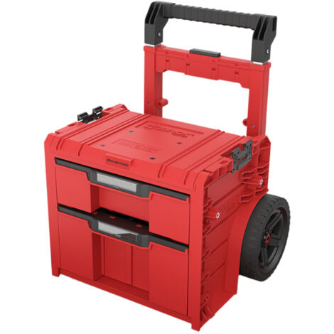 Toolbrothers RHINO L Drawer 2 Cart Plus ULTRA - Mobiler Schubladen Werkzeugkoffer 9,5 l 12 l mit Doppelteleskopgriff (1/5)