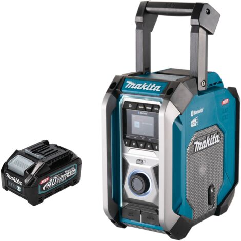 Makita MR 007 GM1 Akku Baustellenradio 12 - 40 V max. Bluetooth DAB+ USB + 1x Akku 4,0 Ah - ohne Ladegerät (1/5)