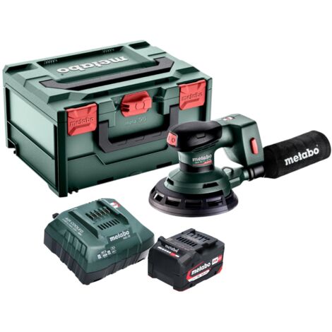Metabo SXA 18 LTX 150 BL Akku Exzenterschleifer 18 V 150 mm Brushless + 1x Akku 4,0 Ah + Ladegerät + metaBOX (1/5)