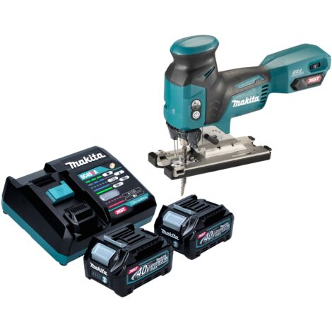 Makita JV 001 GD201 Akku Stichsäge 40 V max. 135 mm Brushless + 2x Akku 2,5 Ah + Ladegerät (1/5)