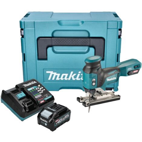 Makita JV 001 GM101 Akku Stichsäge 40 V max. 135 mm Brushless + 1x Akku 4,0 Ah + Ladegerät + Makpac (1/5)