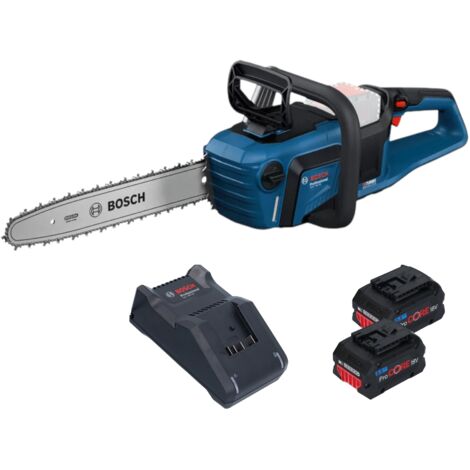 Bosch GKE 18V-40 Professional Akku Kettensäge 18 V 40 cm Brushless + 2x ProCORE Akku 5,5 Ah + Ladegerät (1/4)