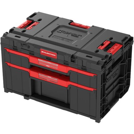 Toolbrothers RHINO XXL Drawer 2 Plus ECO mit zwei verschieden großen Schubläden + Trennwände IP66 (1/3)