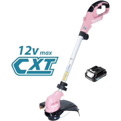 Makita UR 100 DAP Akku Rasentrimmer 12 V max. 260 mm pink + 1x Akku 2,0 Ah - ohne Ladegerät (1/5)