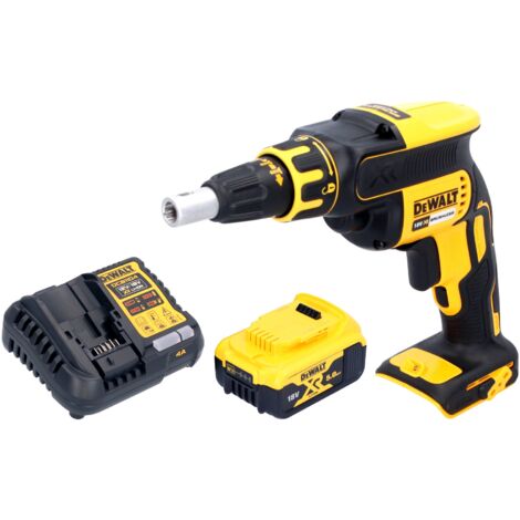 DeWalt DCF 620 P1 Akku Trockenbauschrauber 18 V 30 Nm Brushless + 1x Akku 5,0 Ah + Ladegerät (1/5)