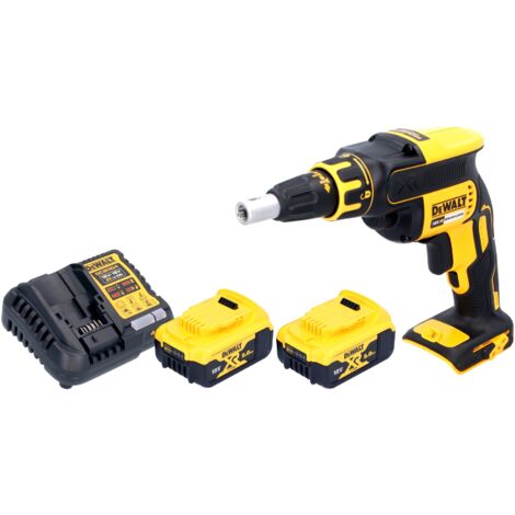 DeWalt DCF 620 P2 Akku Trockenbauschrauber 18 V 30 Nm Brushless + 2x Akku 5,0 Ah + Ladegerät (1/5)