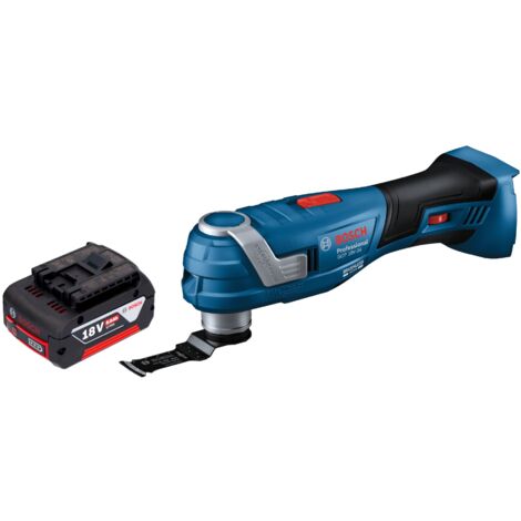 Bosch GOP 18V-34 Professional Akku Multi Cutter 18 V Starlock Plus + 1x Akku 5,0 Ah - ohne Ladegerät