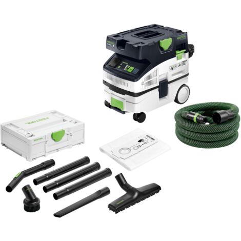 Festool CTL MINI I CLEANTEC Absaugmobil 1200 Watt 10 l Staubklasse L ( 578311 ) + 7 tlg. Standard Reinigungsset ( 577257 )