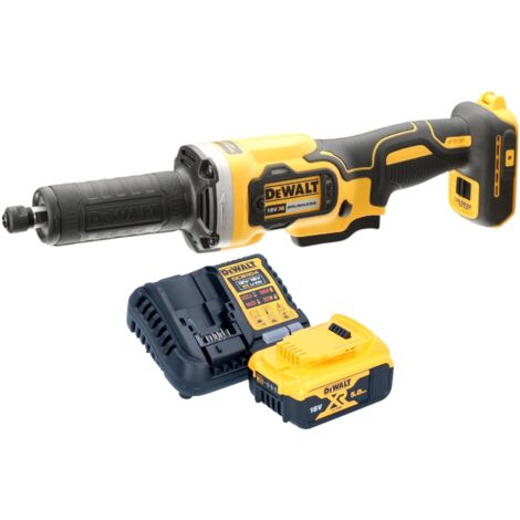DeWalt DCG 426 P1 Akku Geradschleifer 18 V Brushless + 1x Akku 5,0 Ah + Ladegerät (1/4)