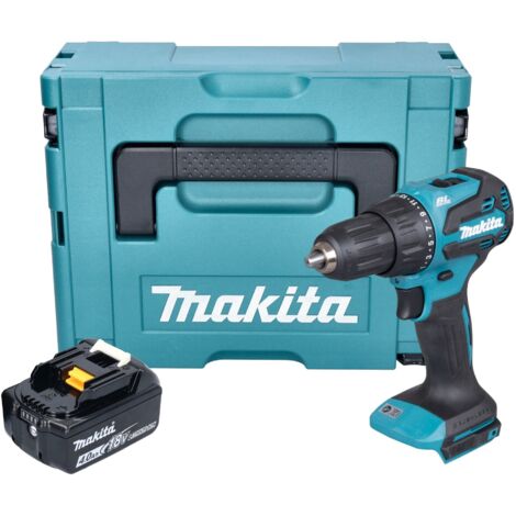 Makita DHP 490 M1J Akku Schlagbohrschrauber 18 V 65 Nm Brushless + 1x Akku 4,0 Ah + Makpac - ohne Ladegerät (1/5)