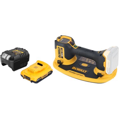 DeWalt DCE 590 D1 Akku Vakuum Heber 18 V 120 kg + 1x Akku 2,0 Ah + Ladegerät