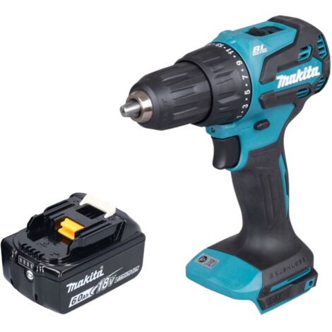 Makita DHP 490 G1 Akku Schlagbohrschrauber 18 V 65 Nm Brushless + 1x Akku 6,0 Ah - ohne Ladegerät (1/5)