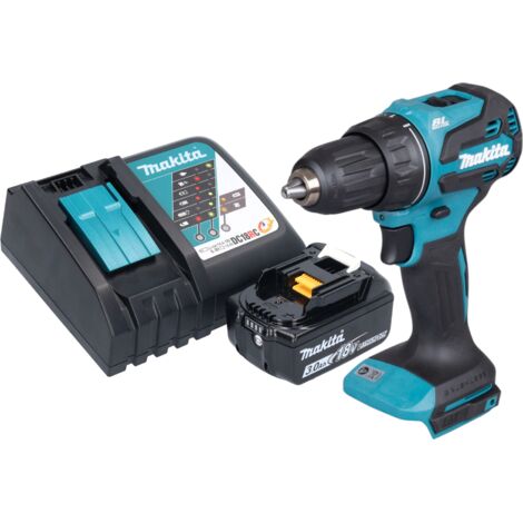 Makita DDF 490 RF1 Akku Bohrschrauber 18 V 65 Nm 1/2" Brushless + 1x Akku 3,0 Ah + Ladegerät (1/5)