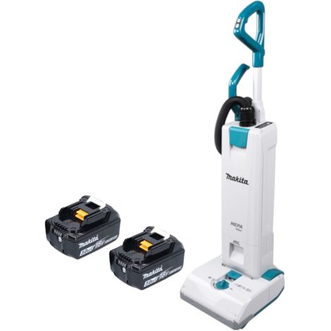 Makita DVC 560 F2 Akku Staubsauger 36 V ( 2x 18 V ) 5 l Brushless + 2x Akku 3,0 Ah - ohne Ladegerät (1/5)