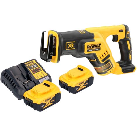 DeWalt DCS 367 P2 Akku Säbelsäge 18 V Brushless + 2x Akku 5,0 Ah + Ladegerät (1/4)