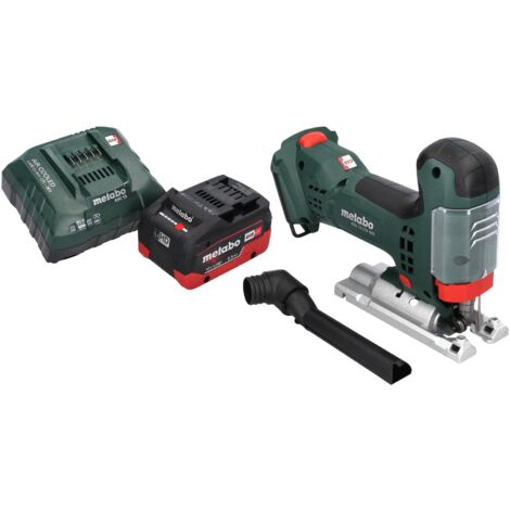 Metabo STA 18 LTX 100 Akku Stichsäge 18 V 100 mm Brushless + 1x LiHD Akku 5,5 Ah + Ladegerät (1/5)