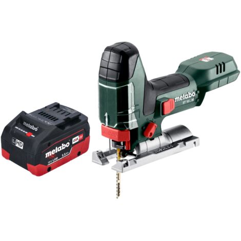Metabo ST 18 L 90 Akku Stichsäge 18 V 90 mm + 1x LiHD Akku 5,5 Ah - ohne Ladegerät (1/5)