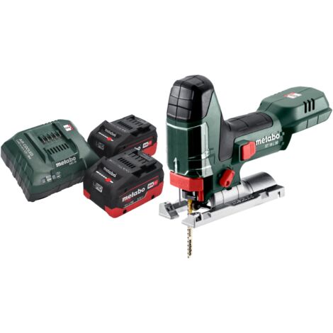 Metabo ST 18 L 90 Akku Stichsäge 18 V 90 mm + 2x LiHD Akku 5,5 Ah + Ladegerät (1/5)