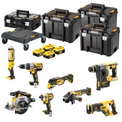 DeWalt Akku-Schlagbohrschrauber-Set 18 V / 5Ah, DCK853P4T-QW