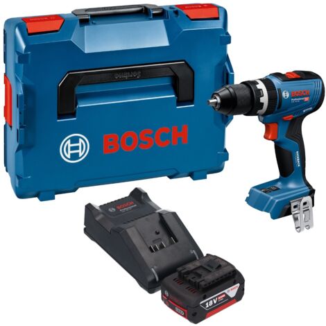 Bosch GSB 18V-65 Professional Akku Schlagbohrschrauber 18 V 65 Nm Brushless + 1x Akku 5,0 Ah + Ladegerät + L-Boxx (1/5)