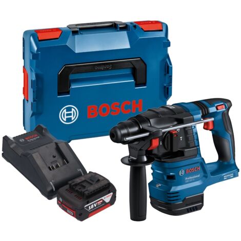 Bosch GBH 18V-22 Professional Akku Bohrhammer 18 V 1,9 J SDS Plus Brushless + 1x Akku 5,0 Ah + Ladegerät + L-Boxx (1/5)