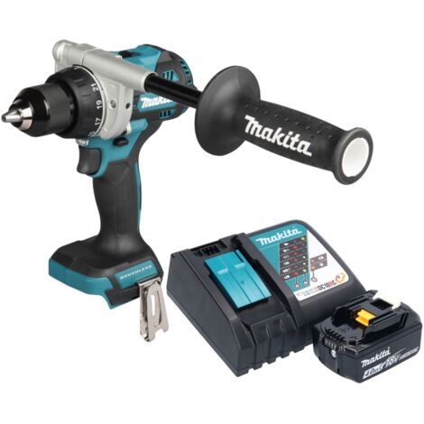 Makita DDF 492 RM1 Akku Bohrschrauber 18 V 141 Nm Brushless + 1x Akku 4,0 Ah + Ladegerät