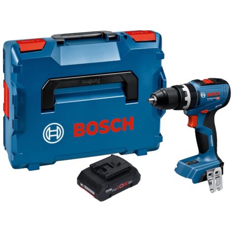 Bosch GSB 18V-65 Professional Akku Schlagbohrschrauber 18 V 65 Nm Brushless + 1x ProCORE Akku 4,0 Ah + L-Boxx - ohne Ladegerät